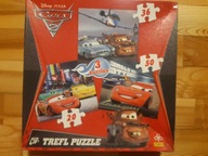 Puzzle Disney CARS 24 elementów DINO 3w1 20+50+36 EL. + Me mo Cars 658745