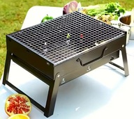 Mini Grill Węglowy – Idealny na Plażę, Piknik i Kemping!
