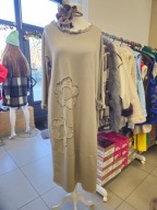 Sukienka bawełna r. Uni, fango Rosa 99 Italy !!!