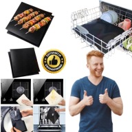 HIT 10 SZTUK MATA TEFLONOWA TACKA NA GRILL DO PIECZENIA TACKA WIELORAZOWA