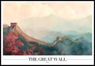 A2 PLAKAT WIELKI MUR CHIŃSKI CHINY THE GREAT WALL CHINA