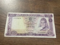 Zambia - 20 kwacha - rzadki
