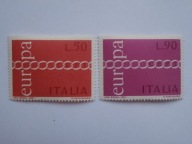 Włochy - Europa CEPT 1971 - Mi. 1335-36 **