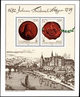 Niemcy NRD 1982 Znaczki Blok 65 ** porcelana alchemia