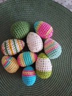 Jajeczka wielkanocne ręcznie robione