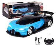 PREZENT NA KOMUNIĘ DLA CHŁOPCA SAMOCHÓD ZDALNIE STEROWANY BUGATTI NA PILOTA