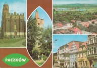 PACZKÓW - KOŚCIÓŁ - MURY OBRONNE - BASZTA - RYNEK