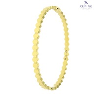 74063 Bransoletka sztywna złota stal chirurgiczna