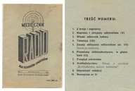 Radio 1950 nr 3 telewizja głośniki krótkofalarstwo