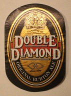 ETYKIETA - DOUBLE DIAMOND - ORIGINAL BURTON ALE