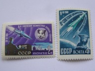 ZSRR - psy w Kosmosie - Mi. 2497-98 **