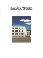 Katalog zegarki Baume & Mercier 2002 60 stron E