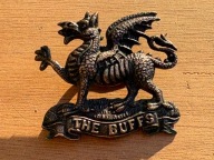 Odznaka na czapkę The Royal East Kent Regiment w brązie WW I