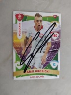Karta panini autograf Polska Kamil Grosicki PZPN