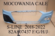 Zderzak przód przedni Audi A1 II S-LINE 2018-2022 82A807437 F/G/H/J 82A OE