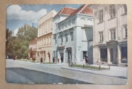 Wilno – ul. Zamkowa | przedwojenna pocztówka barwna | II RP