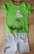 Tshirt krótkie spodenki 5-10-15 rozmiar 122