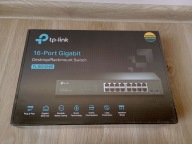 TP-Link TL-SG1016D Przełącznik 16-portowy czarny