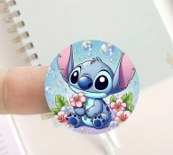 Naklejki Stitch 500 szt Rolka Naklejek dla Dzieci Bajkowe Stickers 2,5 cm