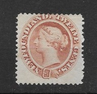 Nowa Fundlandia x S997 Victoria sławni ludzie SG33 60funtów MH VF