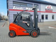 Gazowy wózek widłowy Linde H30T-02 (3.000 kg, maszt Triplex 6,45m)