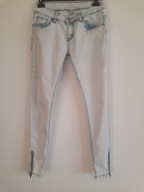 Jeansy skinny niebieskie rozm. M