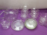 cieniutkie szkło komplet do herbaty JENA GLAS SCHOTT & GEN