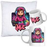 ZESTAW URODZINY Kubek + Poduszka ROBLOX +imię PERSONALIZACJA 60 WZORÓW