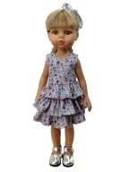 Ubranko sukienka dla lalki Paola Reina 32cm spódnica bluzeczka