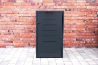 Zabudowa koszy na śmieci wiata śmietnikowa boks śmietnikowy