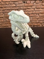 Figurka dinozaura 3D ruchomy szkielet oryginalna dekoracja