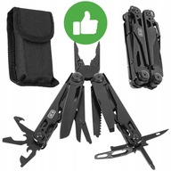 MULTITOOL M-TAC TYPE 9 11w1 CZARNY NARZĘDZIE WIELOFUNKCYJNE KABURA