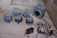 ZESTAW GŁOŚNIKI 5 SZT I TUBA