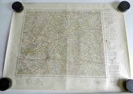 WARSZAWA, ZAMBRÓW, SIEDLCE, CIECHANÓW - ORYGINALNA MAPA SZTABOWA WH/SS 1942