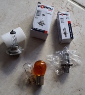 Żarówka zestaw H7 H1 Reflektor H1/H7/PY21W/W21 DACIA DUSTER Komplet