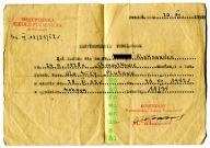 Wojewódzka Szkoła Pożarnicza w Poznaniu- 1952r- Zaświadczenie- D-ca plutonu