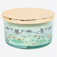 Duża Świeca zapachowa świąteczna 3 knoty 35h Tradycyjna Ekologiczna