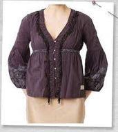 BLUZKA ROZ.S\M BOHO HIPPIE ODD MOLLY FRĘDZLE ORYGI