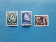 POLSKA 1953 ROK Fi 673-675** KONGRES STUDENTÓW WARSZAWA