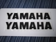 YAMAHA Napisy BLACK 2szt 12 cm Tricity Xmax YBR MT Bulldog Virago V-Max