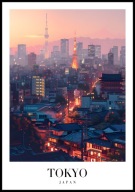 A2 PLAKAT MIASTO TOKIO JAPONIA TOKYO JAPAN AZJA
