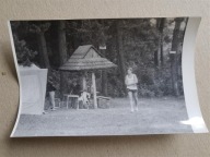 PRL Jezioro Białe Wigry namiot biwak 1986 (127c)