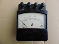 Amperomierz bakielitowy laboratoryjny TME analogowy wychyłowy 1958r.