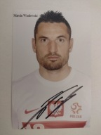Zdjęcie 10x15 autograf Polska Marcin Wasilewski Euro 2012