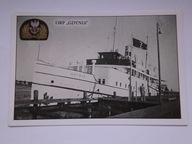 Okręt polskiej Marynarki Wojennej - ORP GDYNIA - pocztówka