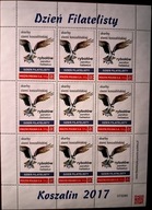 Fi. Arkusz. Dzień Filatelisty Koszalin 2017 - Rybołów.
