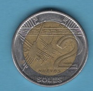 (1PE50) Peru 2 nowe sole, 2012