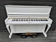 Białe Pianino Schimmel 114cm RENNER 1961r BIAŁY MATOWY