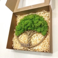 DRZEWKO SZCZĘŚCIA CHROBOTEK, oryginalny prezent na rocznicę ślubu 32cm