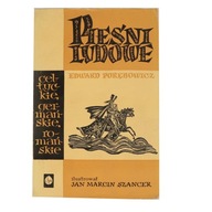 Pieśni ludowe Edward Porębowicz wyd I 1959